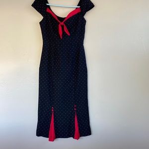 Stop staring polka dot dress size M